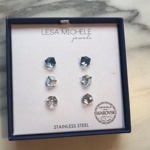 Swarovski crystal earrings perfect Xmas gift